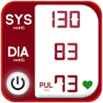 smart blood pressure monitor android application logo